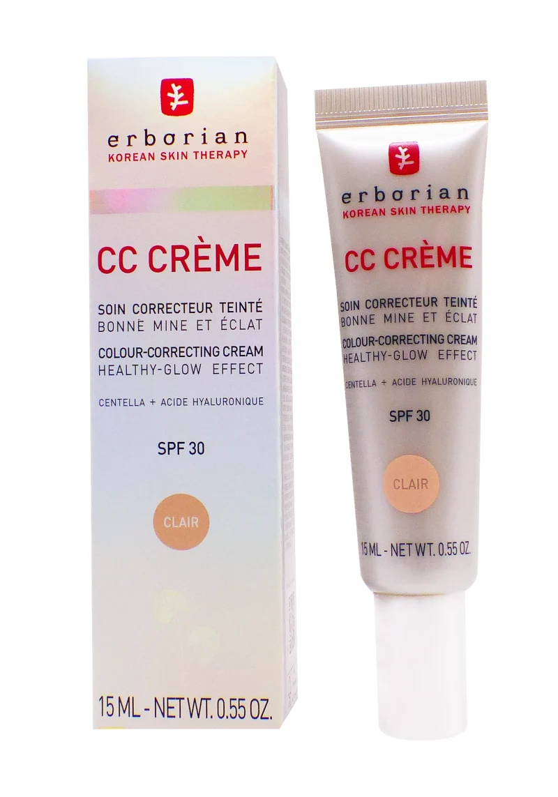 erborian cc creme clair 15 ml spf 30