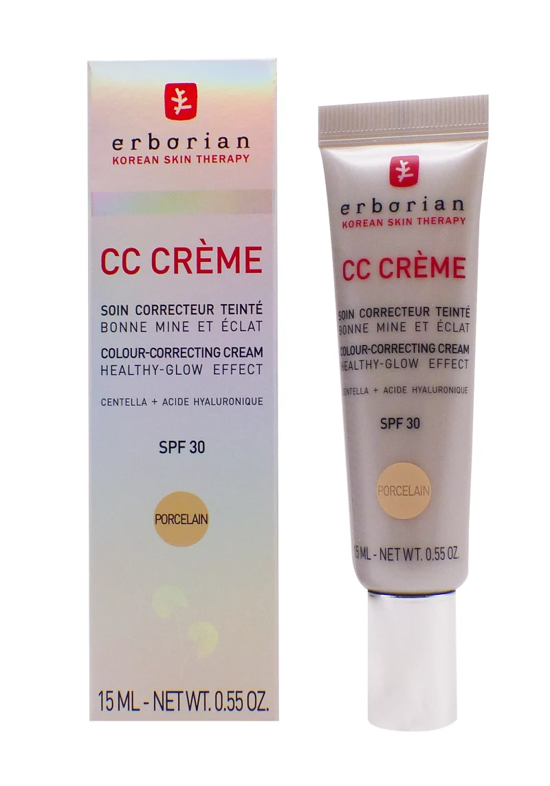 erborian cc creme porcelain 15 ml