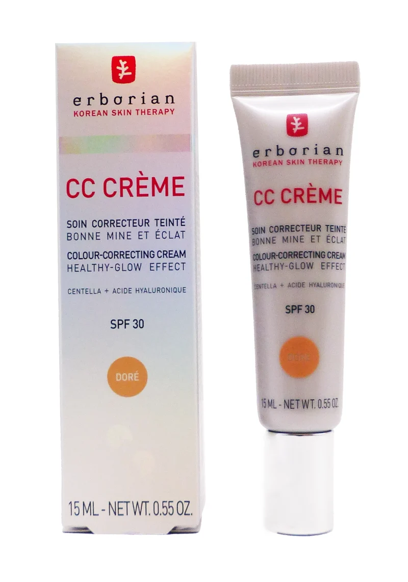 erborian cc creme spf 30 doré 15 ml