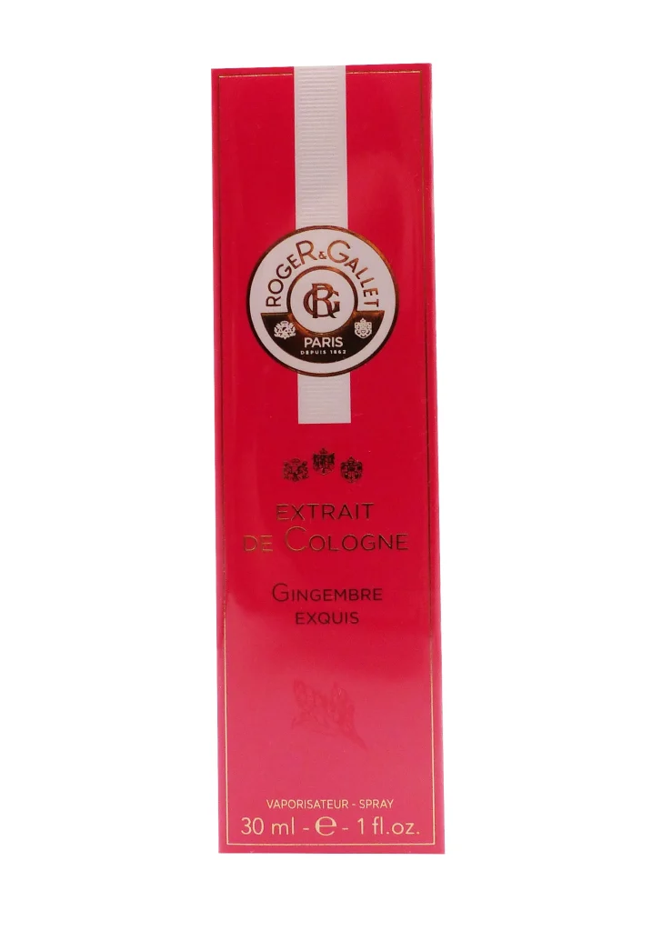 extrait de cologne 30 ml gingembre exquis roger et gallet