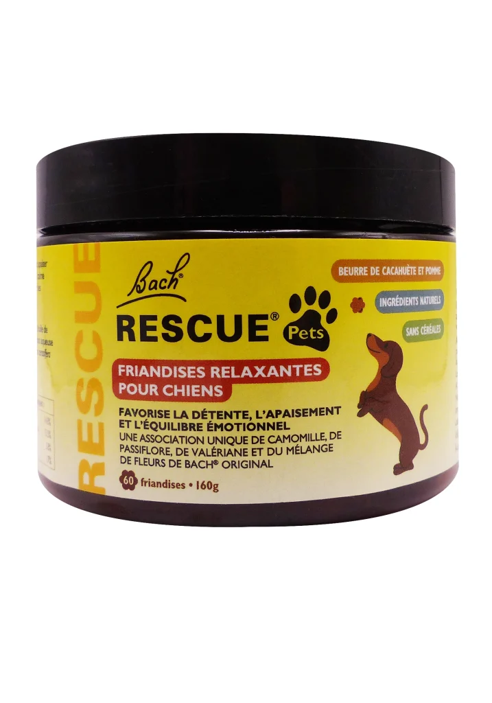 RESCUE PETS FRIANDISES CHIEN X60 2 friandises pour chiens relaxantes rescue