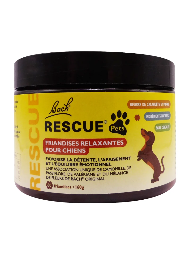 friandises pour chiens relaxantes rescue