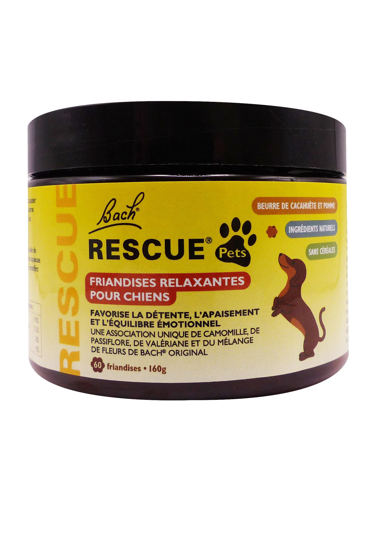 RESCUE PETS FRIANDISES CHIEN X60 1 friandises pour chiens relaxantes rescue