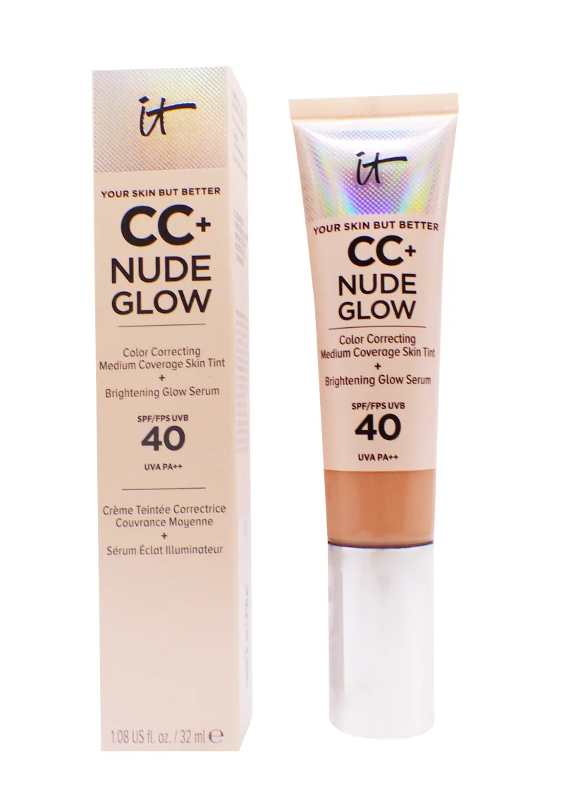 it cc+ nude glow spf 40 creme teintée correctrice 32 ml