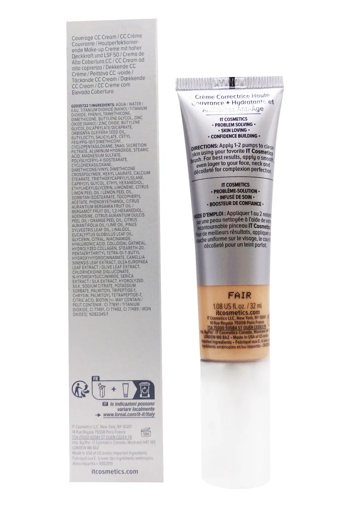 it cosmetics cc creme fair dos