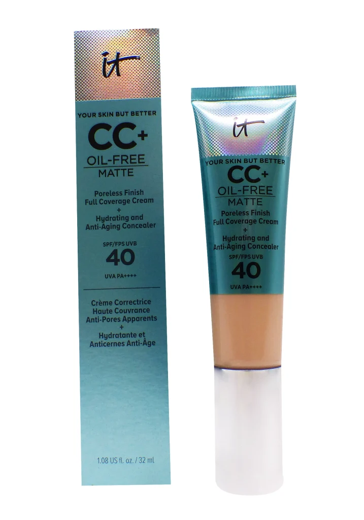 IT COSMETICS CC+ CREME CORRECTRICE FAIR SPF40, 32ML 2 it cosmetics creme correctrice cc spf 40