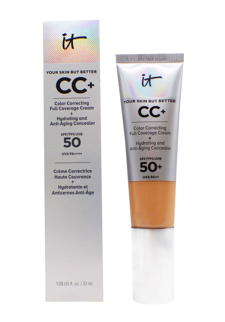IT COSMETICS CC+ CREME TEINTE MEDIUM TAN SPF50, 32ML 2 medium tan it cosmetics cc32 ml