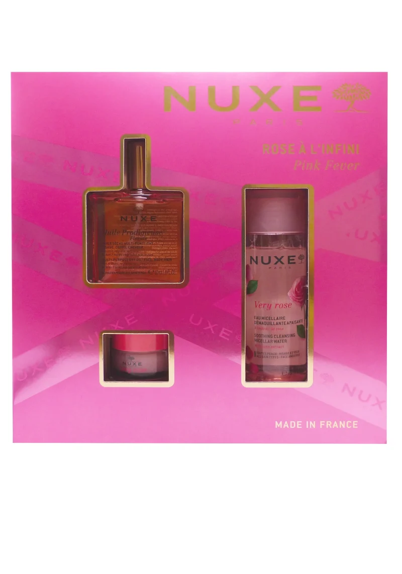 nuxe coffret rose à l'infini