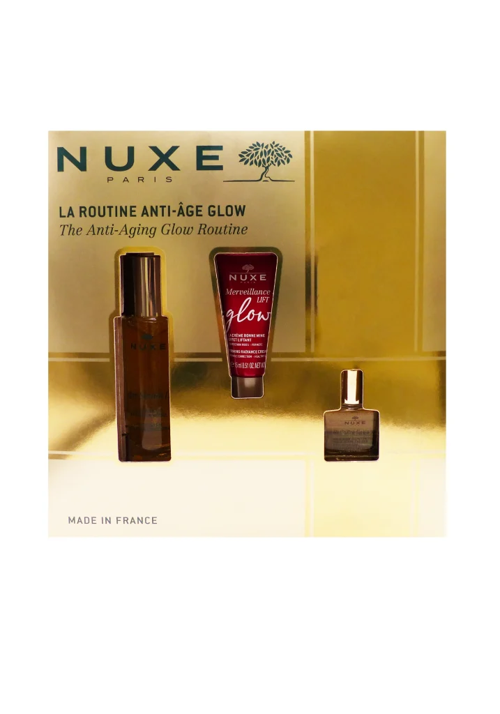 nuxe routine anti age glow coffret