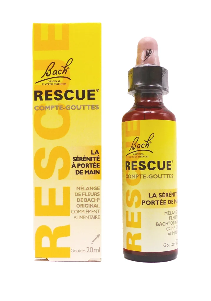 RESCUE BACH COMPTE-GOUTTES 20ML 2 rescue compte gouttes serenite