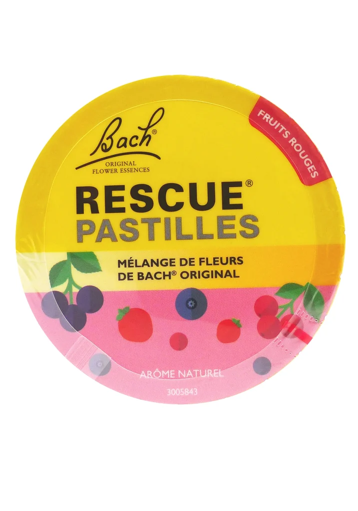 RESCUE PASTILLES FRUITS ROUGES 50G 2 rescue pastilles fruits rouge