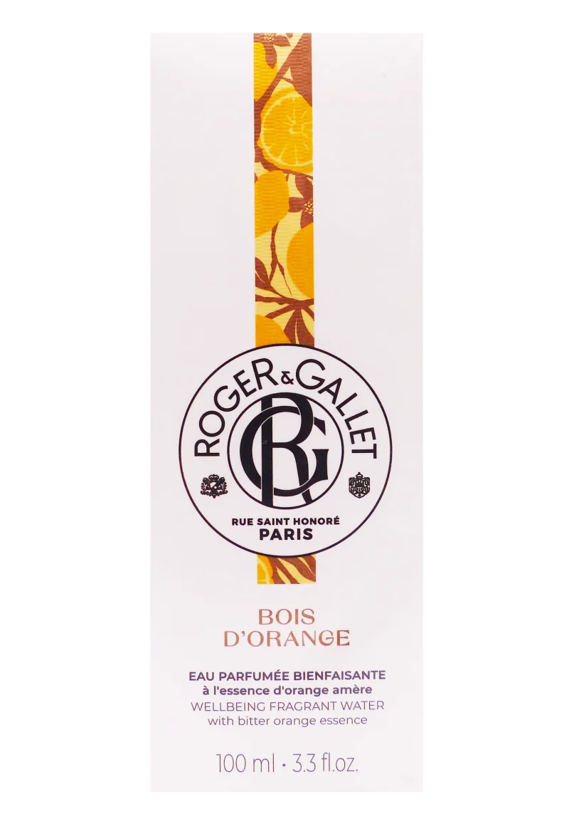 roger et gallet bois d'orange 100 ml eau parfumée