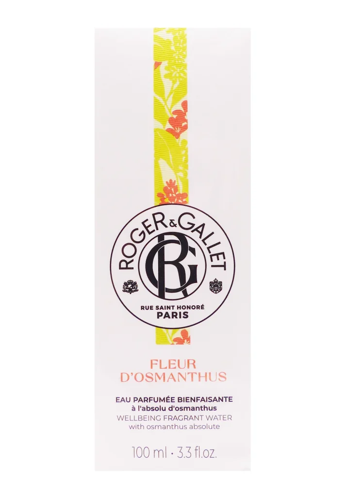 ROGER & GALLET EAU PARFUMEE FLEUR D'OSMANTHUS VAPORISATEUR 100ML 2 roger et gallet eau parfumee fleur dosmanthus 100 ml