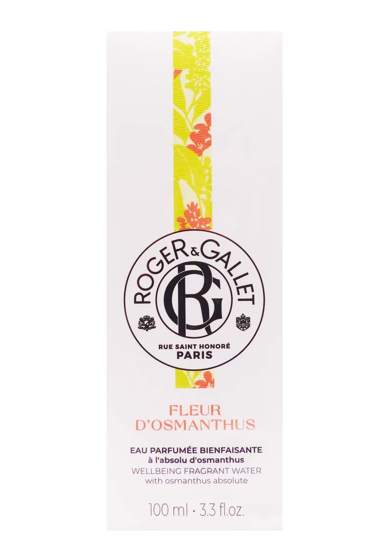 roger et gallet eau parfumée fleur d'osmanthus 100 ml