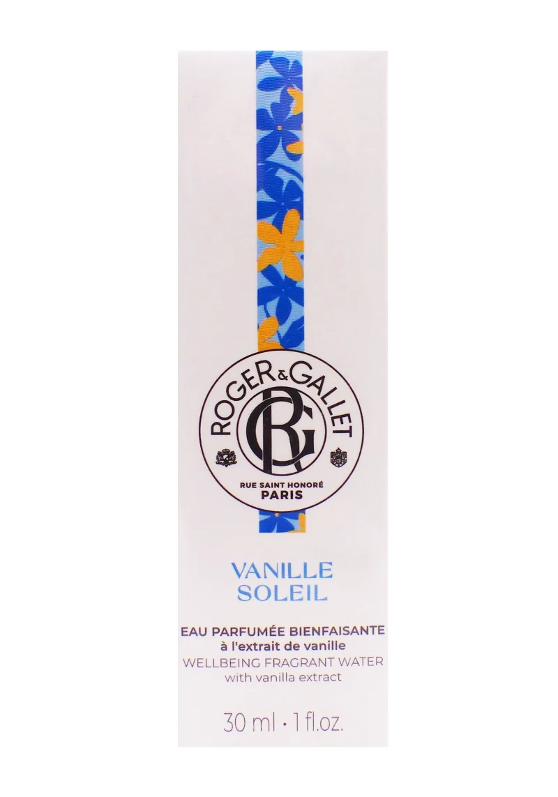 roger et gallet eau parfumée vanille soleil 30 ml