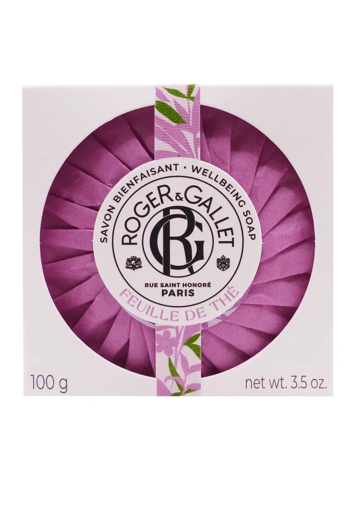 roger et gallet savon feuille de the