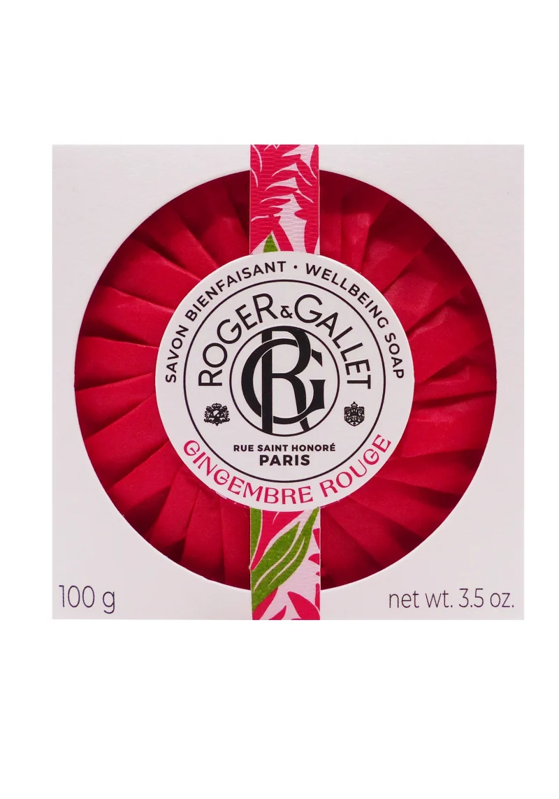 roger et gallet savon gingembre rouge