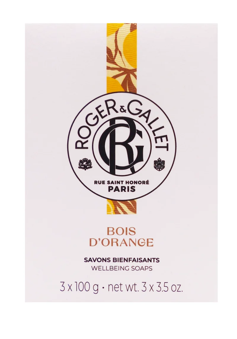 roger et gallet savons bois d'orange