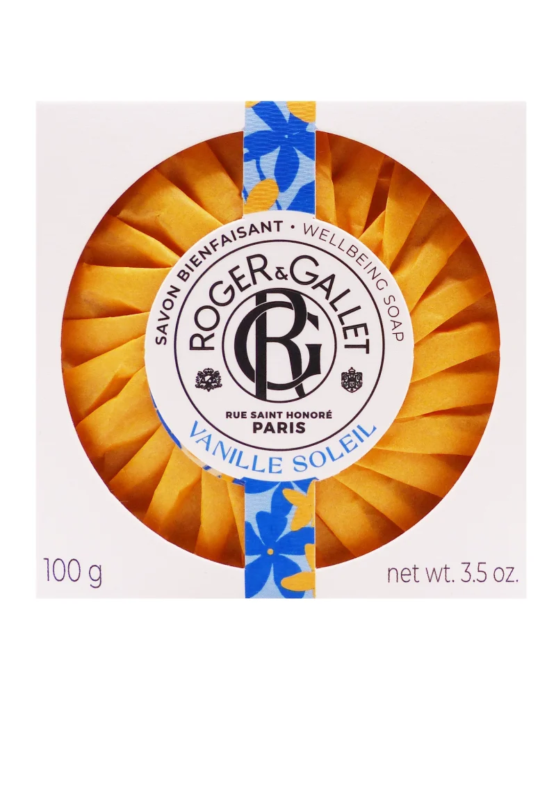 savon roger et gallet vanille soleil 100g