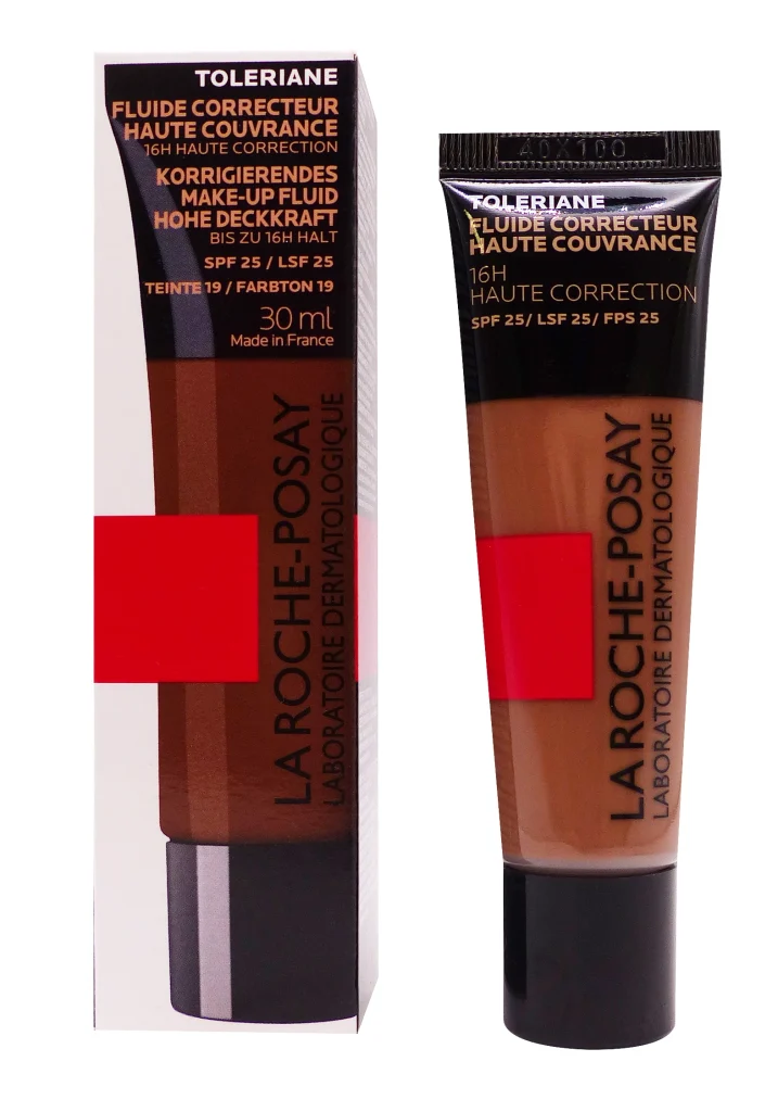 LA ROCHE-POSAY TOLERIANE FLUIDE CORRECTEUR TEINTE 19, 30 ML 2 toleriane fluide correcteur teinte 19 la roche posay