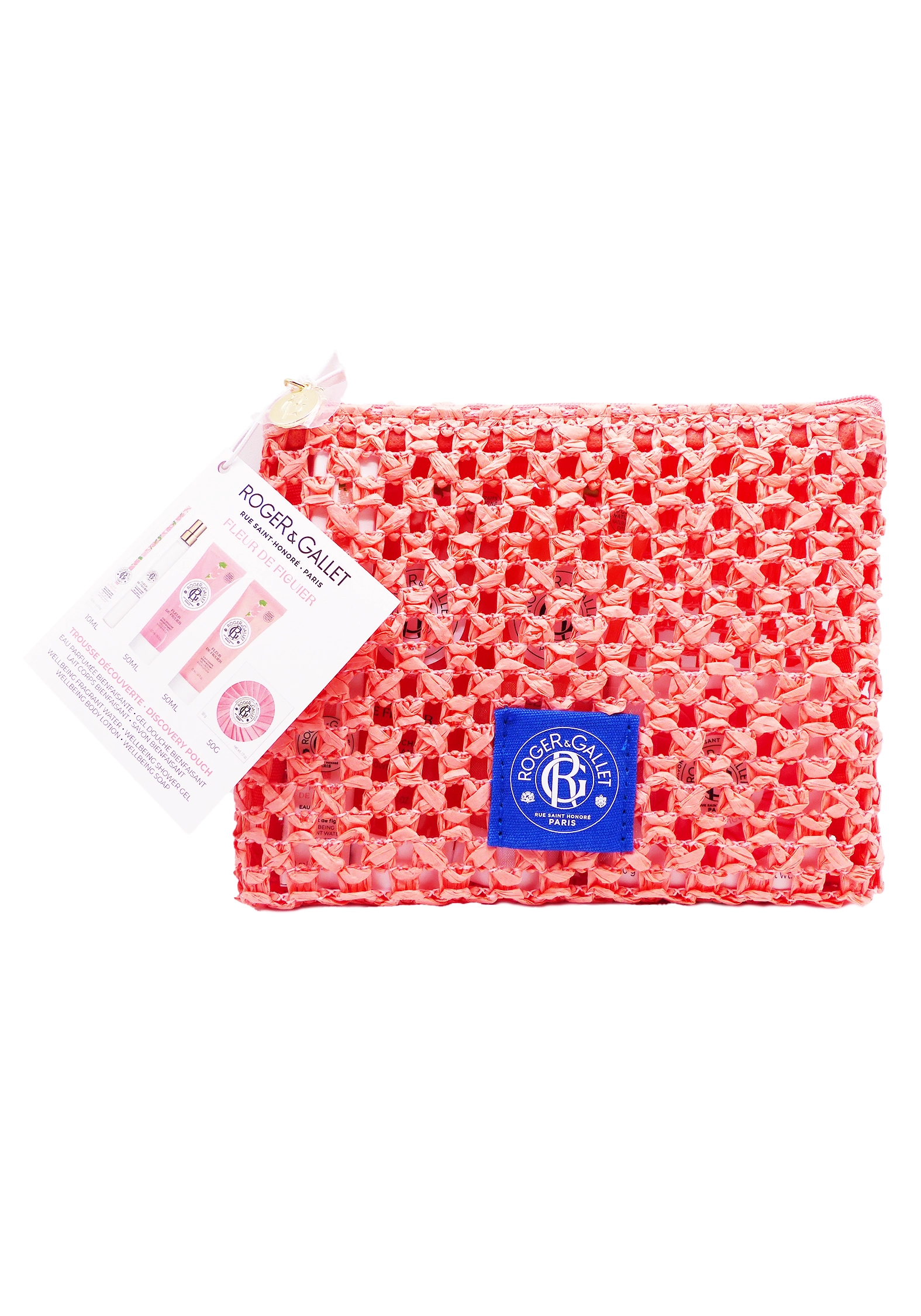 ROGER & GALLET TROUSSE DECOUVERTE FLEUR DE FIGUIER 1 trousse fleur de figuier roger et gallet