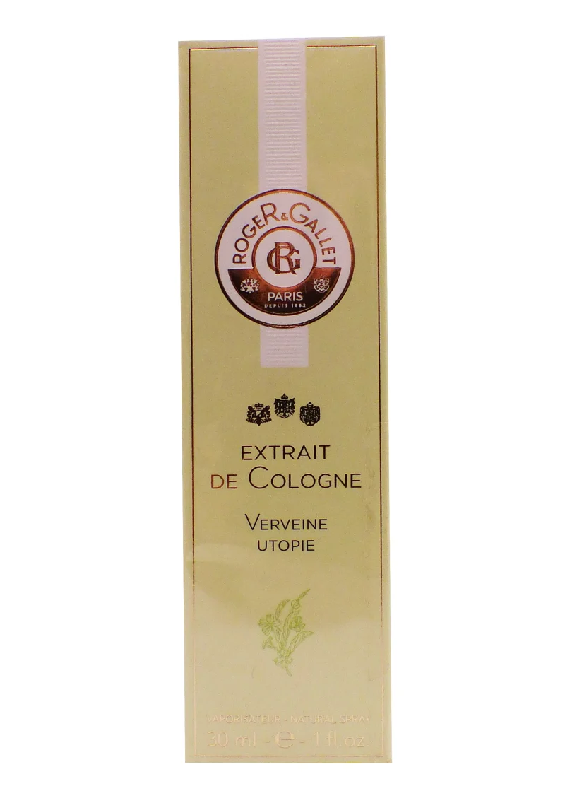 verveine utopie roger et gallet extrait de cologne 30 ml