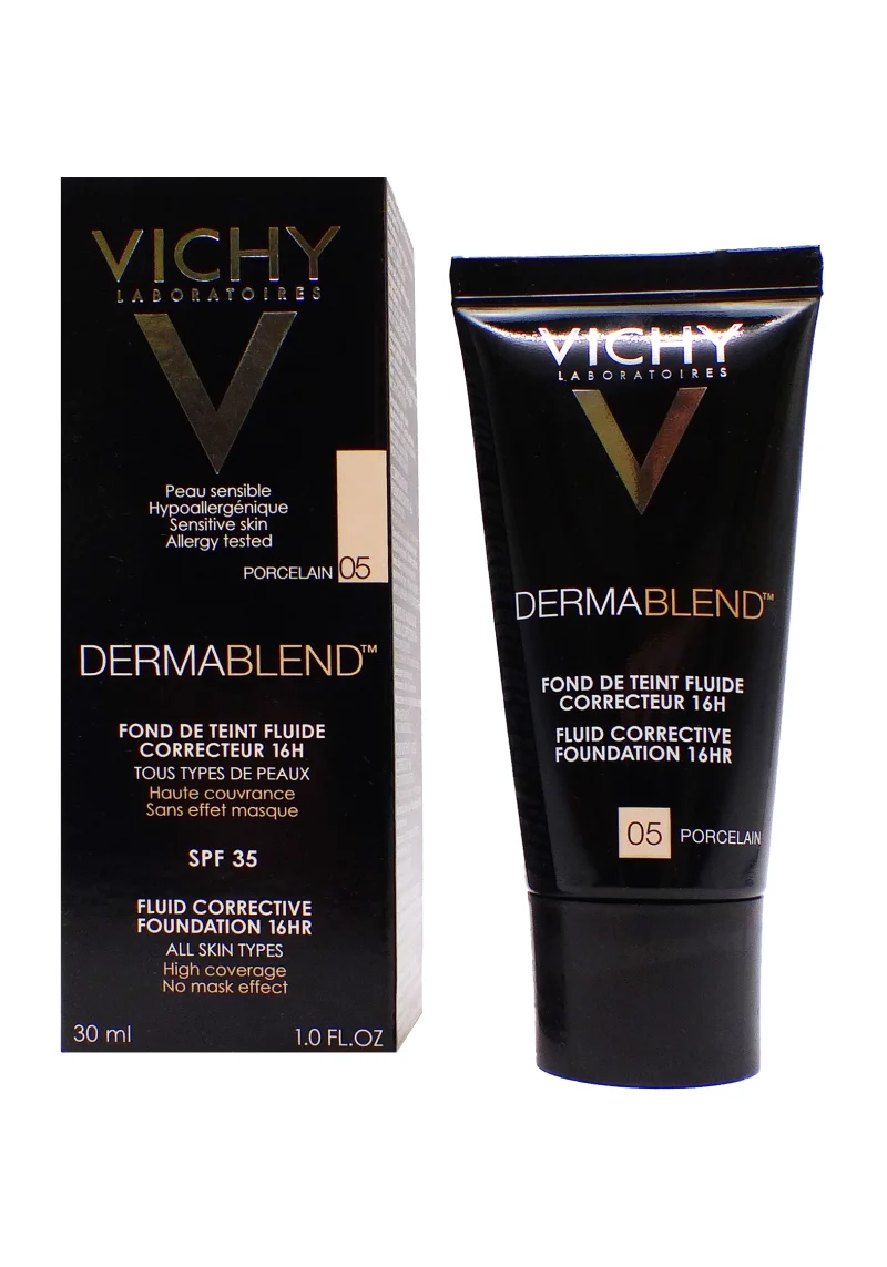 vichy dermablend fond de teint spf 35 teinte porcelain 30 ml