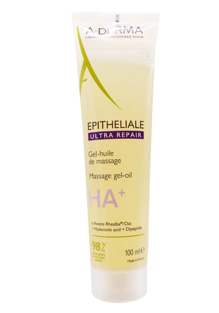 A-DERMA EPITHELIALE AH GEL-HUILE DE MASSAGE 100ML 3 aderma epitheliale ha