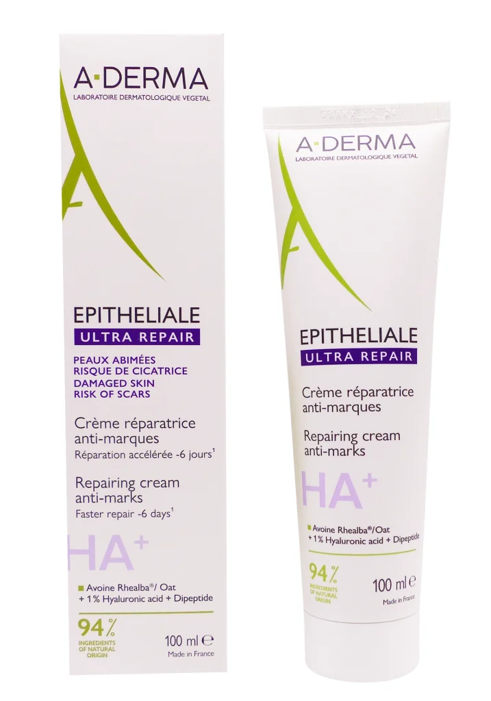 A-DERMA EPITHELIALE ULTRA REPAIR CREME REPARATRICE ANTI-MARQUES 100ML 2 aderma epitheliale ultra repair 100 ml