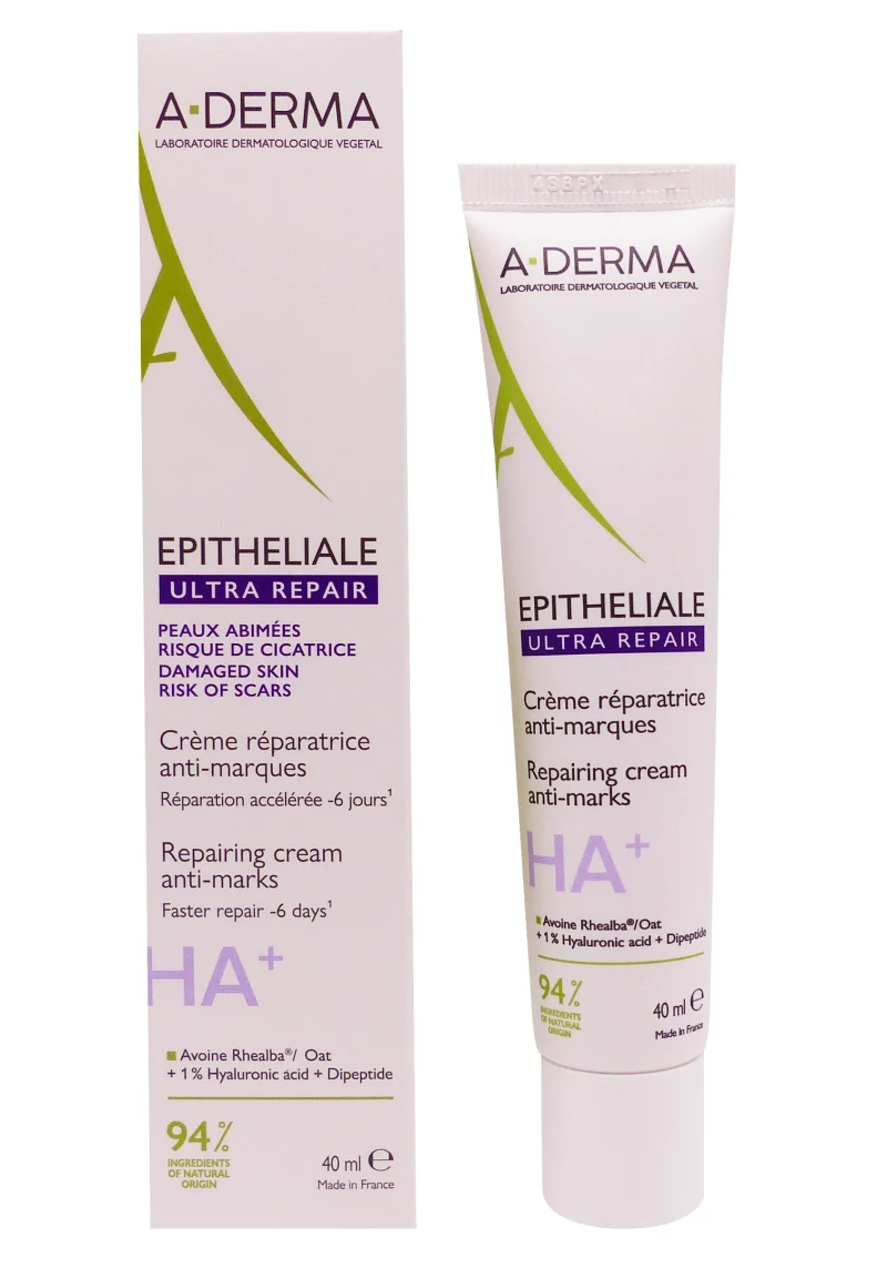 aderma epitheliale ultra repair creme anti marques ha+ 40 ml