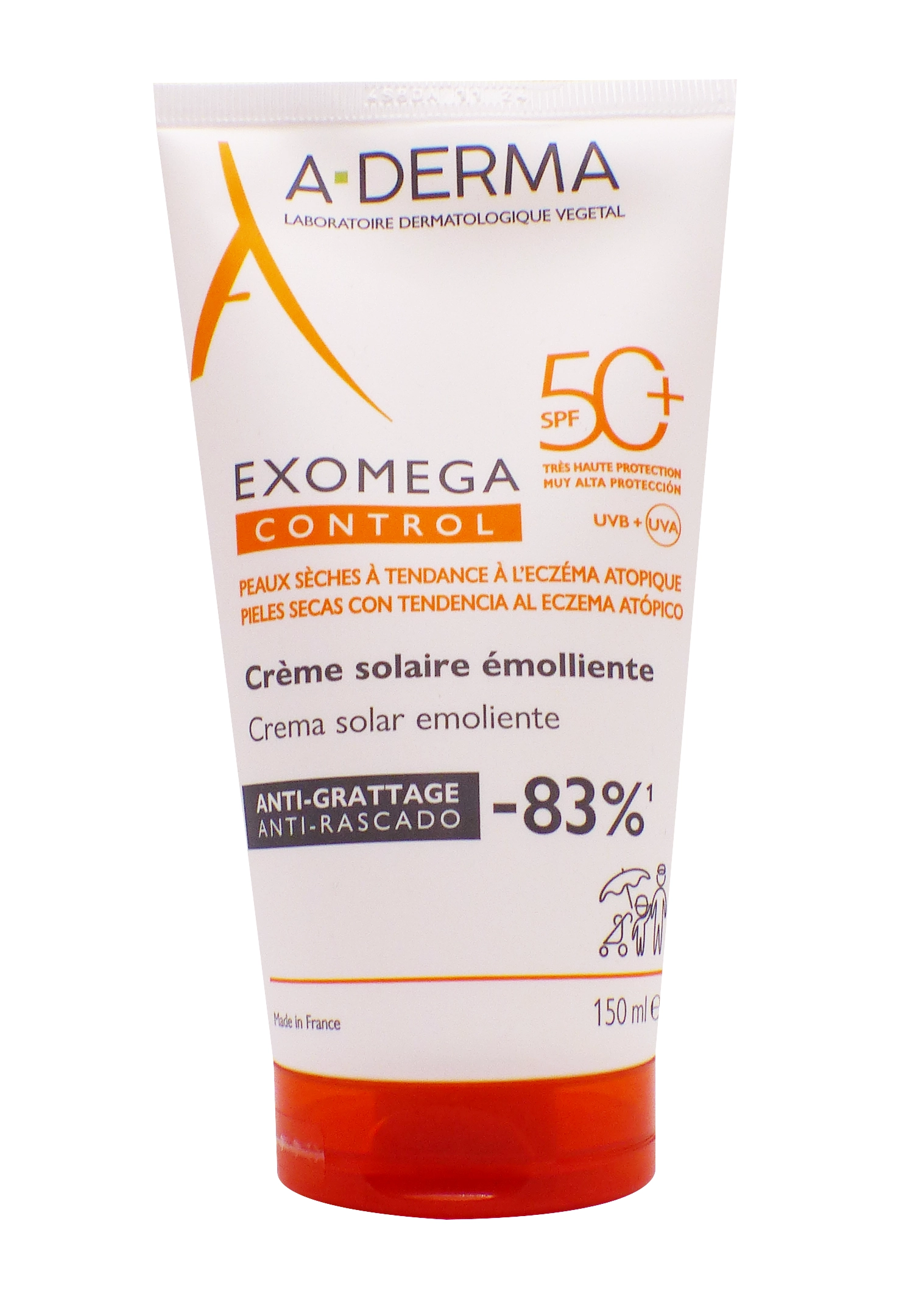 A-DERMA EXOMEGA CONTROL SPF50+150ML 1 aderma exomega control spf50+ 150 ml