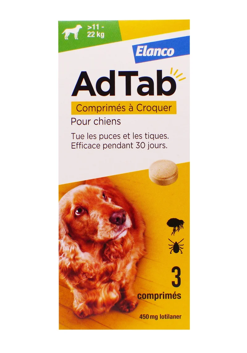 adtab elanco 3 comprimés
