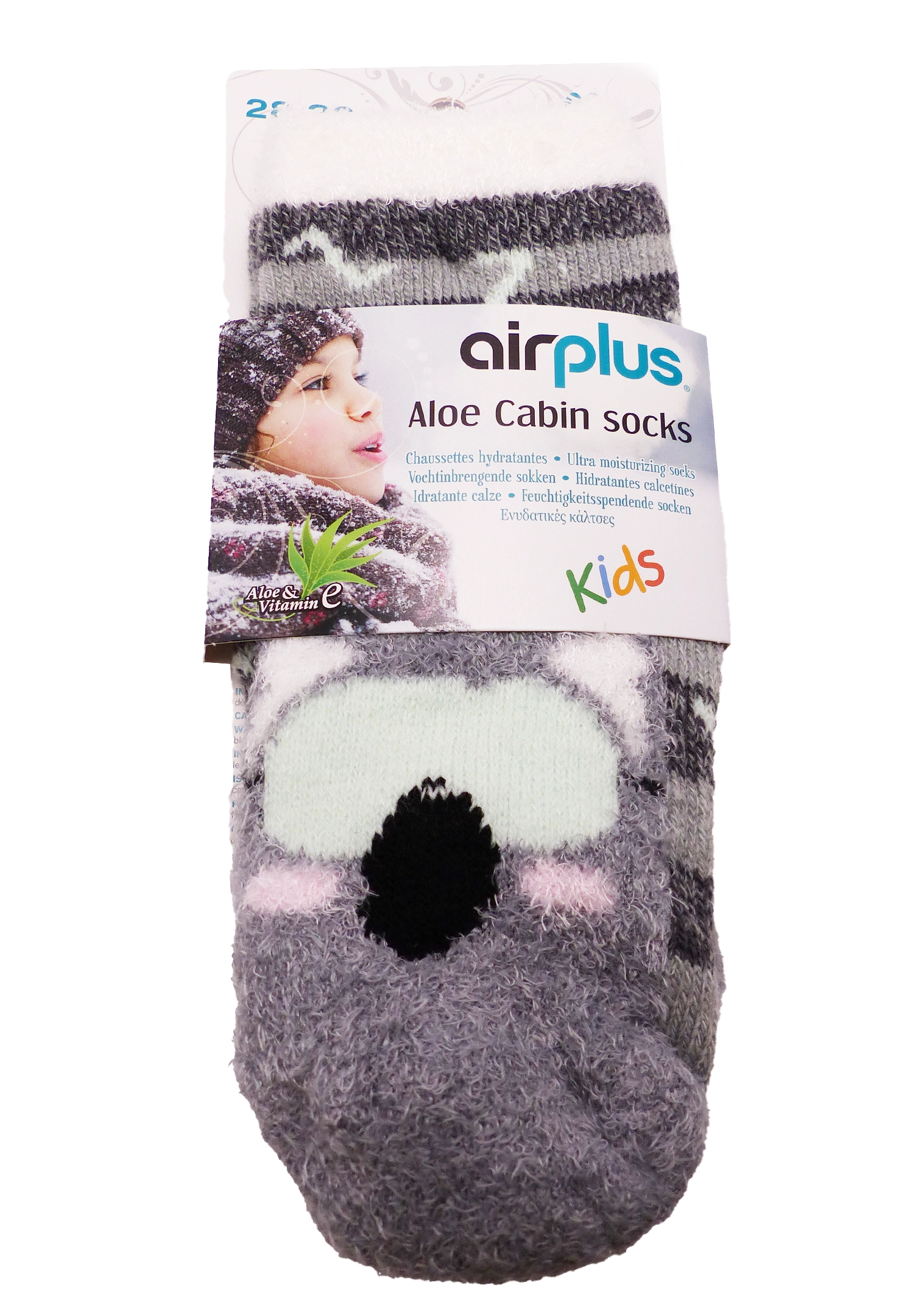 AIRPLUS CHAUSSETTES KOALA ENFANTS 28-36 1 airplus chaussettes koala enfant