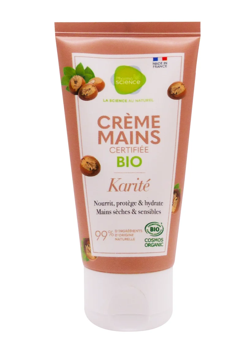 creme main bio karité pharmascience
