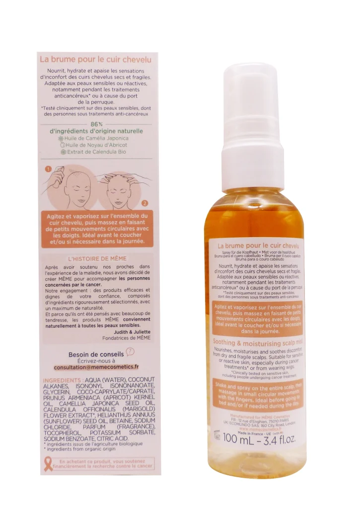 MÊME LA BRUME POUR LE CUIR CHEVELU 100ML 3 dos brume pour cuir chevelu 100 ml