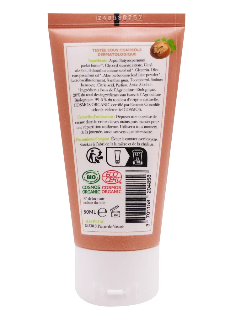 PHARMASCIENCE CREME MAINS BIO KARITE 50 ML 3 dos creme main karite pharmascience