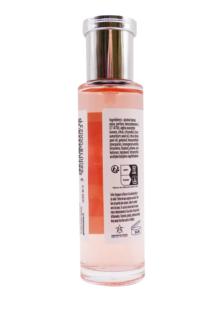 GALIEN BEAUTE EAU DE TOILETTE ROSE 30 ML 3 dos rose 1 1