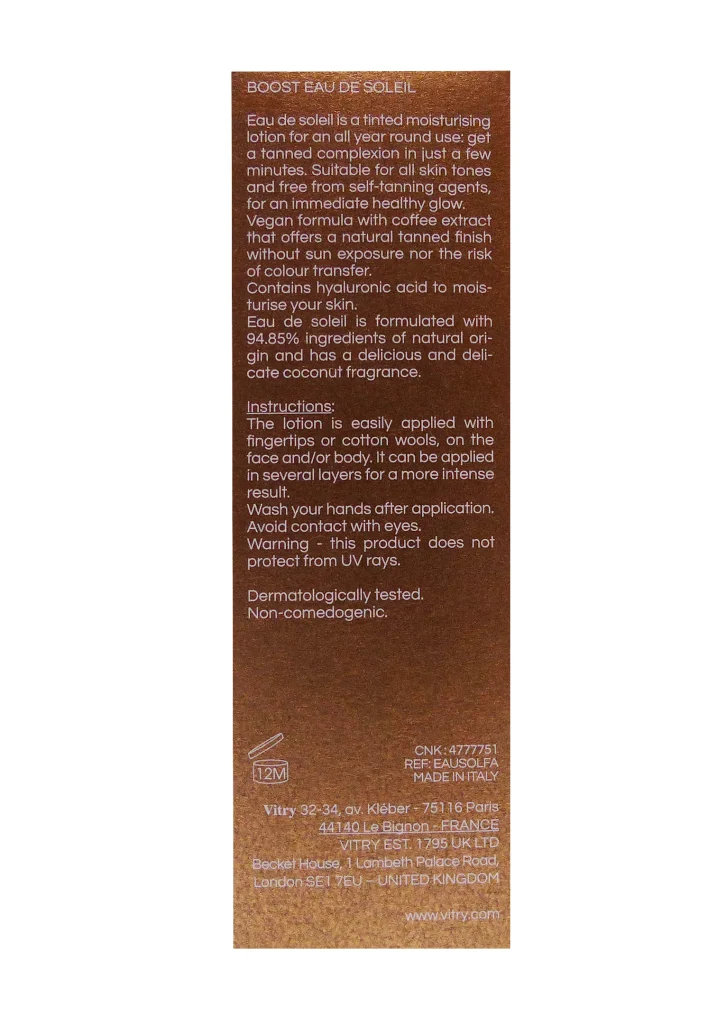 VITRY BOOST EAU DE SOLEIL 30ML 3 eau de soleil vitry cote