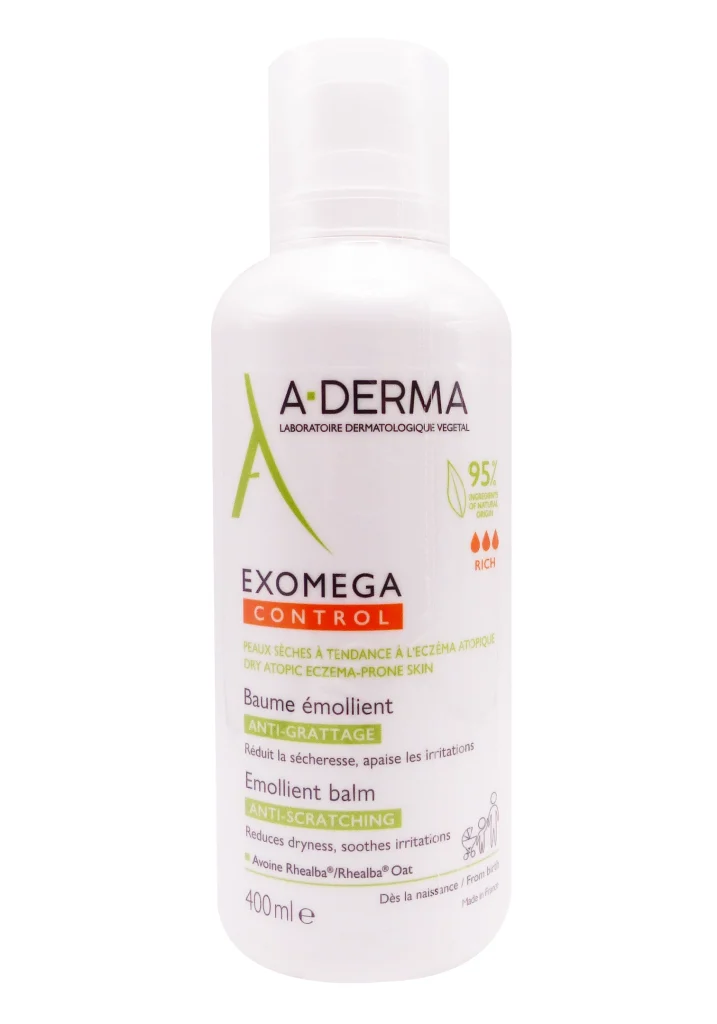 A-DERMA EXOMEGA CONTROL BAUME EMOLLIENT 400ML 2 exomega control 400 ml baume emolient
