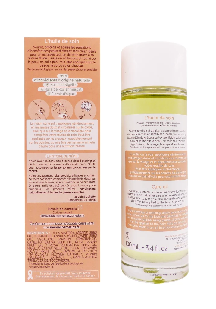 MÊME L'HUILE DE SOIN 100ML 3 huile de soin 100ml