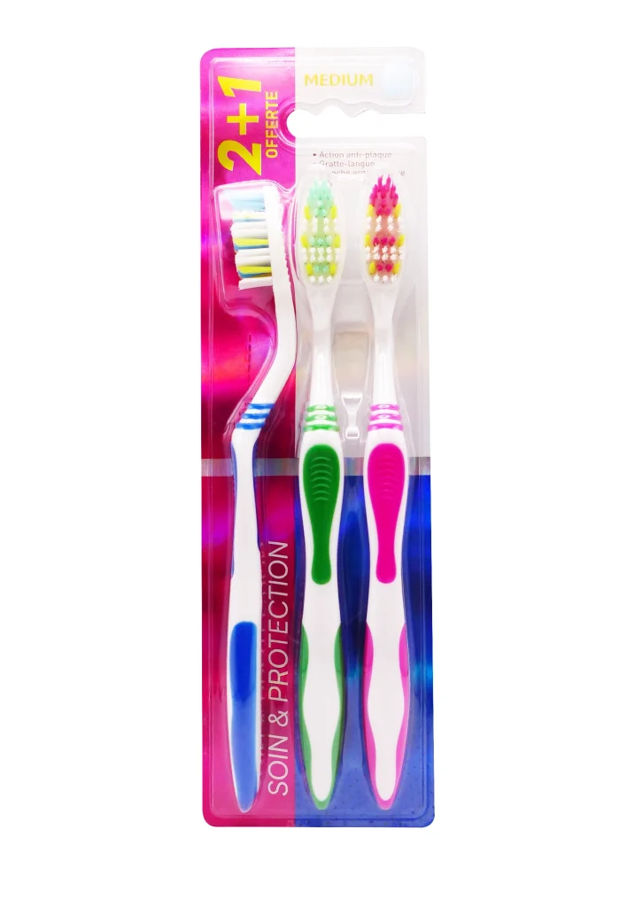 PHARMA SCIENCE ORAL CARE BROSSES A DENTS MEDIUM 2+1 OFFERTE 2 lot brosses a dent medium pharma science