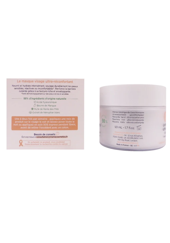 MÊME LE MASQUE VISAGE ULTRA-RECONFORTANT 50ML 3 masque visage reconfortant