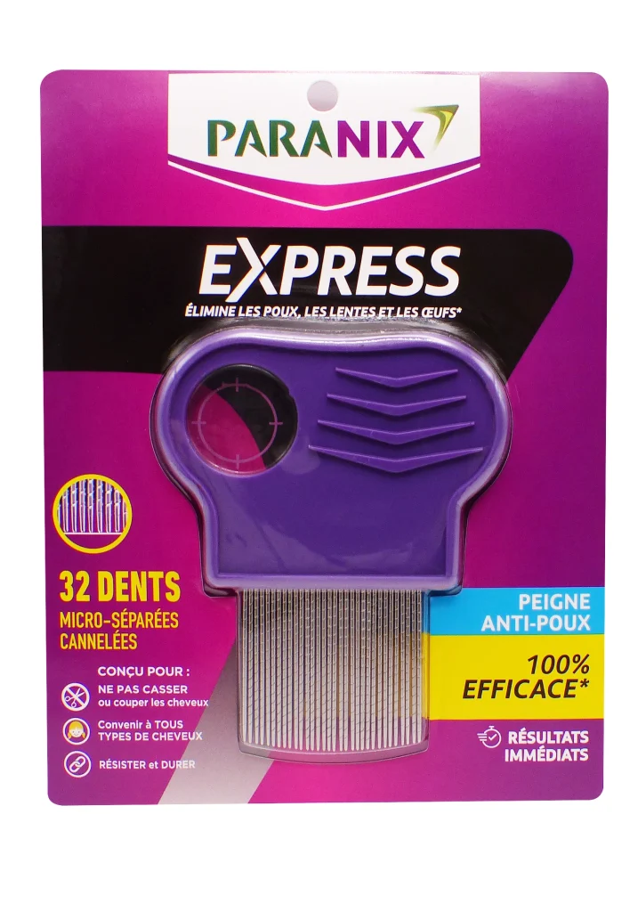 PARANIX 1 PEIGNE 32 DENTS ANTI-POUX LENTES OEUFS 2 peigne anti poux paranix
