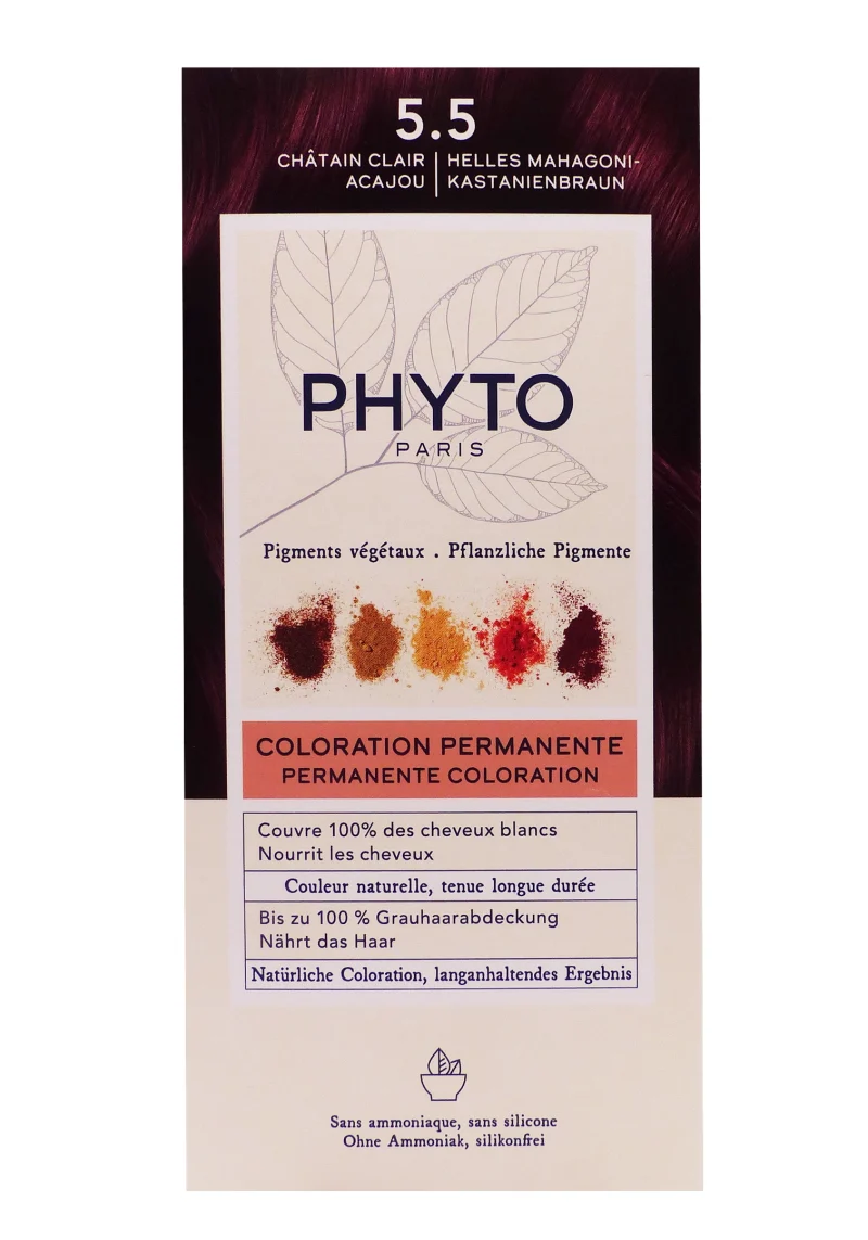 phyto 5.5 chatain clair