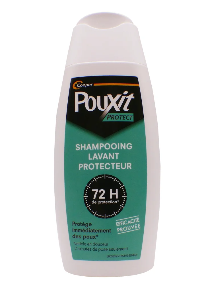 POUXIT SHAMPOING PROTECTEUR 72H 200ML 2 pouxit protect shampooing lavant protecteur