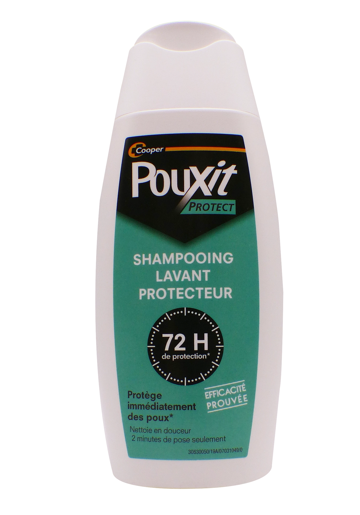 POUXIT SHAMPOING PROTECTEUR 72H 200ML 1 pouxit protect shampooing lavant protecteur