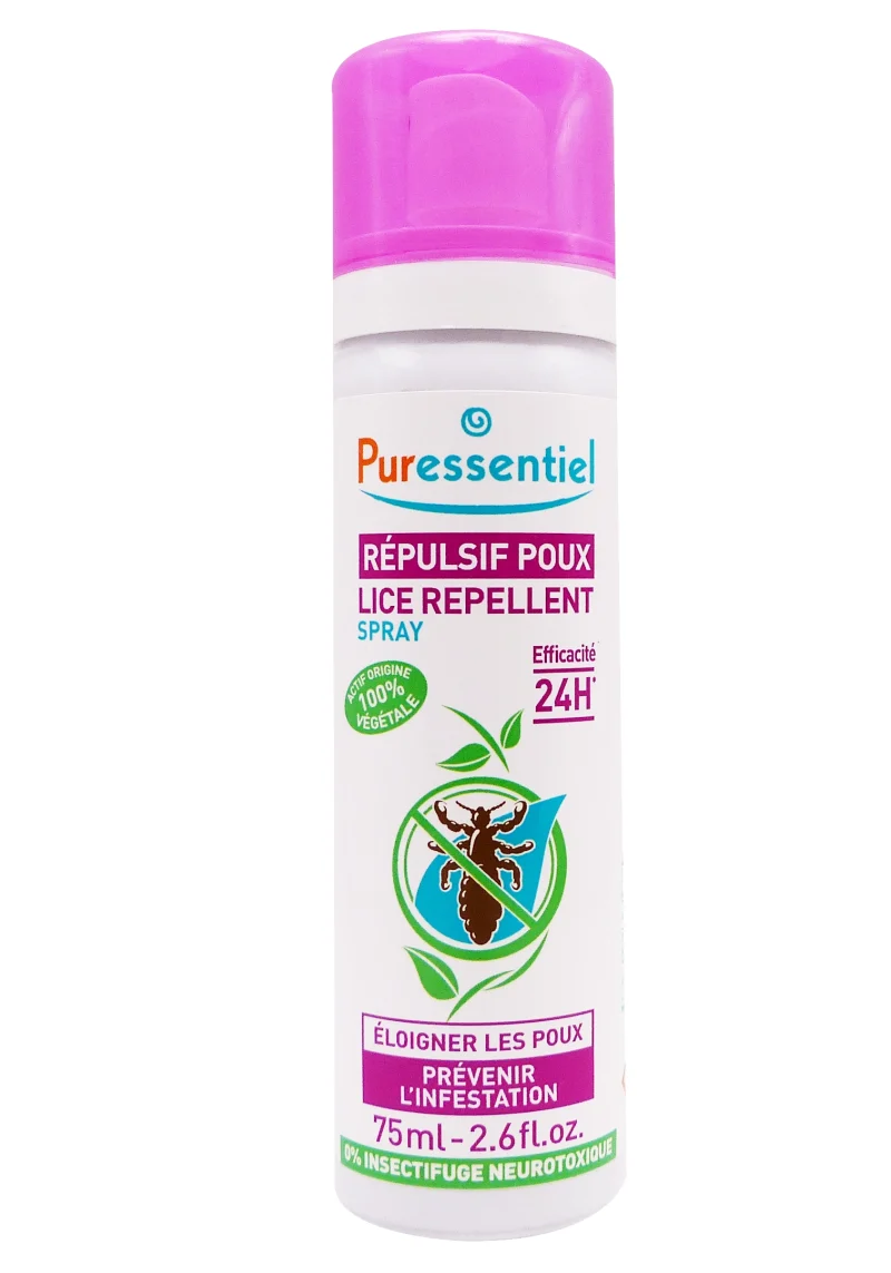 puressentiel répulsif poux spray 75 ml