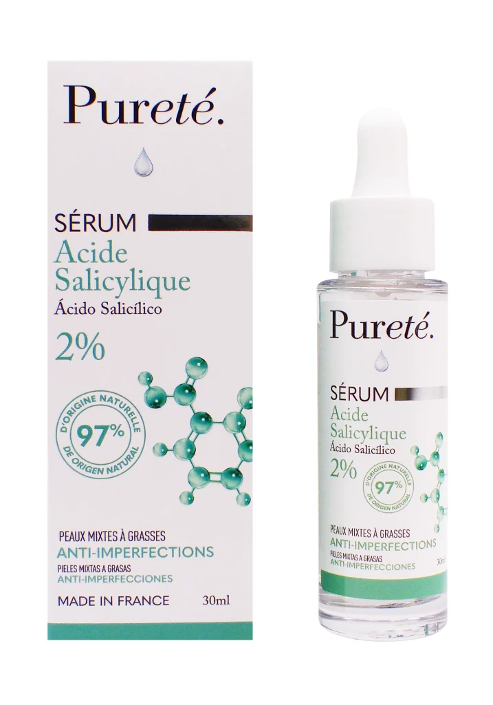 PURETE SERUM ACIDE SALICYLIQUE 2% 30ML 2 purete serum acide salicylique 30 ml