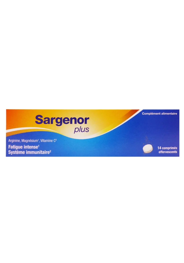 SARGENOR PLUS VITAMINE C 14 COMPRIMES EFFERVESCENTS 2 sargenor plus 14 comprimes effervescents