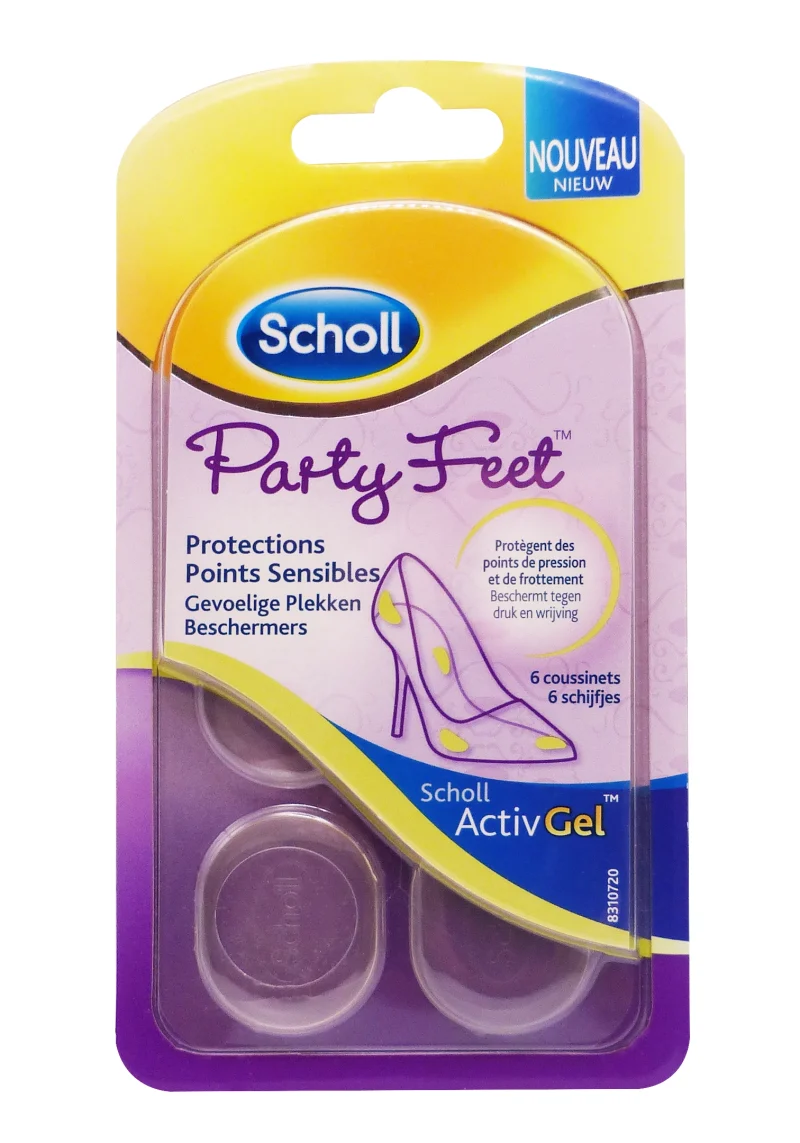 scholl party feet